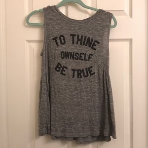 Forever 21 SOFT Grey Tank Top